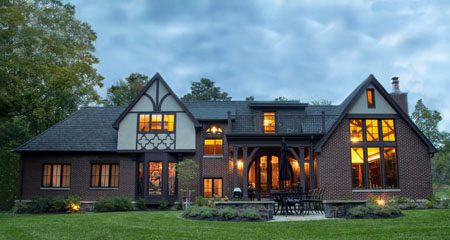 beautiful country house
